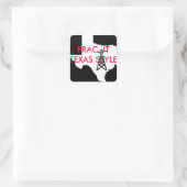 Sticker Carré texas frac (Sac)