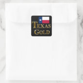 STICKER CARRÉ TEXAS OR (Sac)