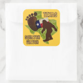 Sticker Carré Texas Squatch Watch (Sac)