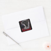 STICKER CARRÉ TEXAS TWISTER (Enveloppe)