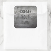 Sticker Carré Texture métallique brossée (Sac)