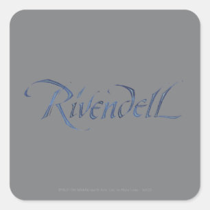 Sticker Carré Texturisé nommé de Rivendell