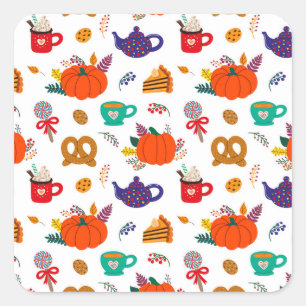 Sticker Carré Thanksgiving Meme Gratitude Is One Of the Simplest