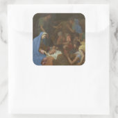 Sticker Carré The Adoration of the Shepherds cirque 1653 (Sac)