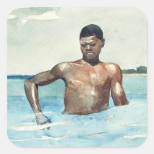 Sticker Carré The Bather, 1899