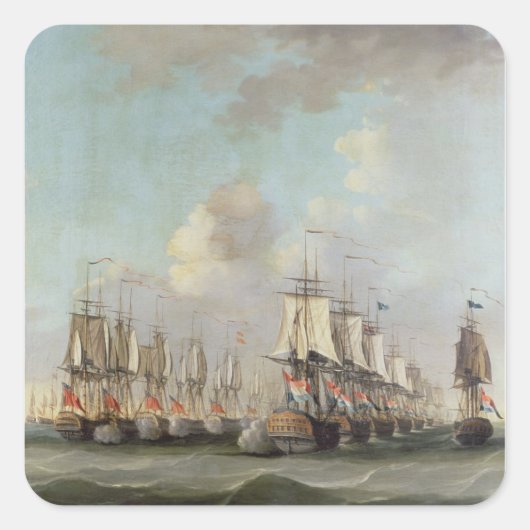 Sticker Carré The Battle of Dogger Bank, showing the 'holland' a (Devant)