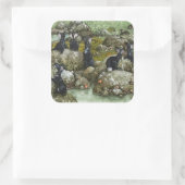 Sticker Carré The Black Rabbits of Hy-Brasil (Sac)