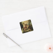 Sticker Carré The Boys with the Shell, c.1670 (Enveloppe)