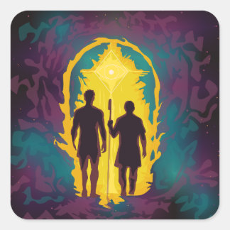Sticker Carré The Call of the Arcane Path