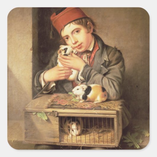 Sticker Carré The Favourite (Devant)