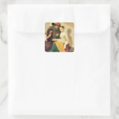 Sticker Carré The Fortune Teller, 1631 (Sac)