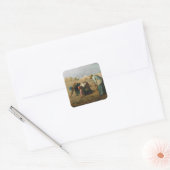 Sticker Carré The Gleaners 1857 (Enveloppe)