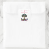 Sticker Carré The Heart of the Gem Tree: A Romantic Valentine's (Sac)