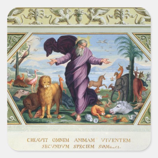 Sticker Carré The Raphael Bible : Thirty-Three Scenes from the O (Devant)