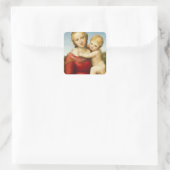 Sticker Carré The Small Cowper Madonna, c.1505 (Sac)
