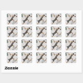 Sticker Carré The Swing (Feuille)