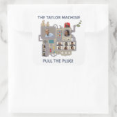 Sticker Carré The Taylor Machine (Sac)