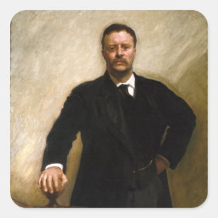 Sticker Carré Theodore Roosevelt