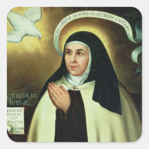 Sticker Carré Theresa d'Avila 1570