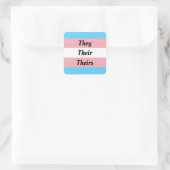 Sticker Carré They Their Theirs (Sac)