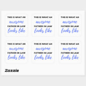 Sticker Carré This Is What An Awesome Father (Feuille)
