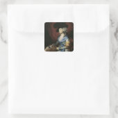 Sticker Carré Thomas Gainsborough |Mme Sarah Siddons, les acteur (Sac)