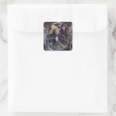 Sticker Carré Thorin, Kili et Balin Graphic (Sac)