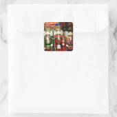 Sticker Carré Three Wise Crackers - Nutcracker Soldiers (Sac)