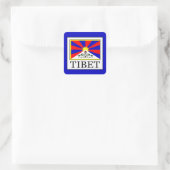 Sticker Carré Tibet (Sac)