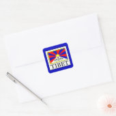 Sticker Carré Tibet (Enveloppe)