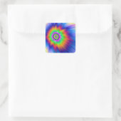 Sticker Carré Tie Dye Fireball (Sac)