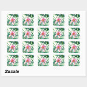 Sticker Carré Tiffany Magnolia (Feuille)
