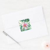 Sticker Carré Tiffany Magnolia (Enveloppe)