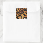Sticker Carré Tiger Love_ (Sac)