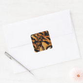 Sticker Carré Tiger Love_ (Enveloppe)
