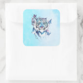 Sticker Carré Tigre (Sac)