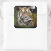 Sticker Carré Tigre (Sac)