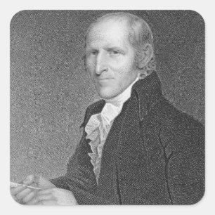 Sticker Carré Timothy Pickering (1745-1829) gravé par Thomas B
