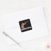 Sticker Carré Tir (Enveloppe)