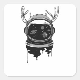 Sticker Carré Tire-moi si tu peux