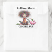 Sticker Carré Tirelire (Sac)