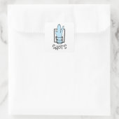 Sticker Carré Tirs - (Sac)