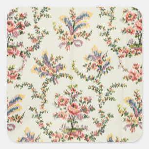 Sticker Carré Tissu tissé pour la Reine Marie Antoinette chez l