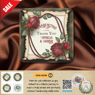 STICKER CARRÉ TITULAIRES À MANIPULATION TARTAN POUR FAVORISER LE