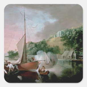 Sticker Carré Tivoli, près de liège, 1780s