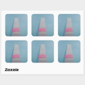 Sticker Carré Tobago (Feuille)