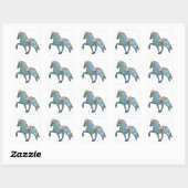 Sticker Carré Tolter le Monde (Feuille)