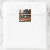 Sticker Carré Tom Thomson - Le Canot (Sac)