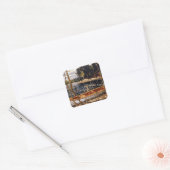 Sticker Carré Tom Thomson - Le Canot (Enveloppe)