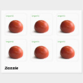 Sticker Carré Tomate mûre (Feuille)